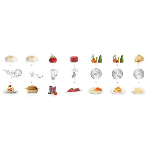 Bosch MUM58231 robot da cucina 1000 W 3,9 L Bianco