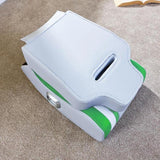 X Rocker Shadow 2.0 Sedia da gioco per console Seduta imbottita Verde, Bianco