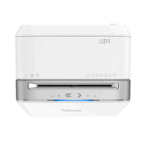 Fellowes Powershred LX21 distruggi documenti Taglio a frammenti Bianco