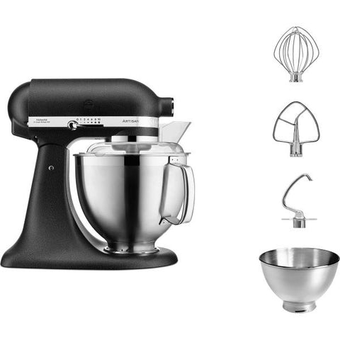 KitchenAid ARTISAN 5KSM185PS robot da cucina 300 W 4,8 L Nero