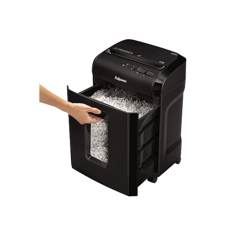 Fellowes Powershred 10M distruggi documenti Taglio a frammenti Nero
