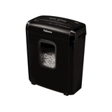 Fellowes Powershred 6M distruggi documenti Taglio a frammenti Nero (Powershred 6M Paper Shredder - Micro-Cut Shredding Black - Warranty: 12M)