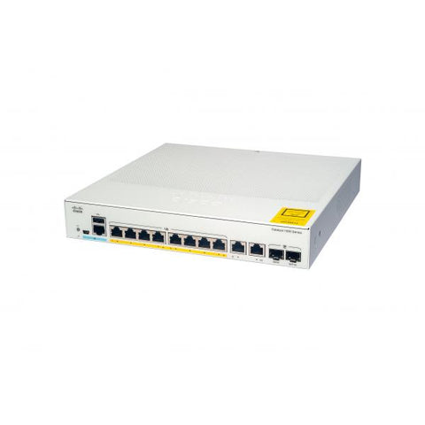 CISCO CATALYST C1000-8T-E-2G-L SWITCH GESTITO L2 8 x 10/100/1000 + 2 x SFP Gigabit combo (uplink) MONTABILE SU RACK