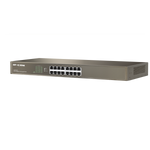 IP-COM G1016G SWITCH NON GESTITO 16 PORTE GIGABIT (10/100/1000) CASE IN METALLO MONTABILE SU RACK