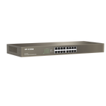 IP-COM G1016G SWITCH NON GESTITO 16 PORTE GIGABIT (10/100/1000) CASE IN METALLO MONTABILE SU RACK