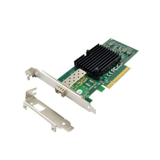 Microconnect MC-PCIE-82599EN scheda di rete e adattatore Interno Fibra 10000 Mbit/s (1 port 10G Fiber Network Card - Main Chip : Intel 82599EN - with Open SFP+ PCIe, Dual profile [Low profile bracket