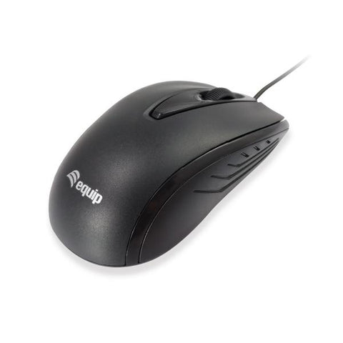 MOUSE OTTICO USB 1000 DPI BK 3 TASTI COMPATTO PLUG&PLAY