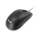 MOUSE OTTICO USB 1000 DPI BK 3 TASTI COMPATTO PLUG&PLAY