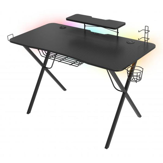 Natec Genesis Holm 300 RGB scrivania per computer Nero