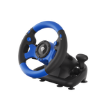 GENESIS SEABORG 350 Sterzo + Pedali Nintendo Switch,PC,PlayStation 4,Playstation 3,Xbox 360,Xbox One USB Nero, Blu