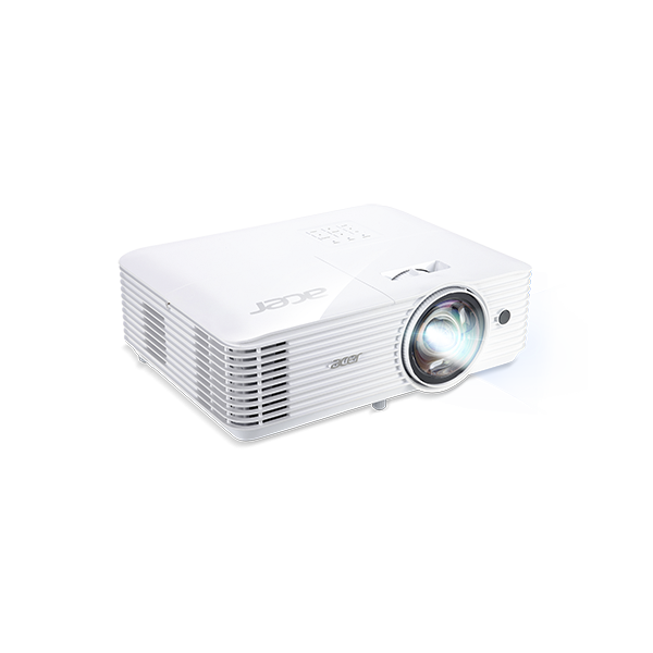 Acer Education S1286HN Proiettore da soffitto 3500 ANSI lumen DLP XGA [1024x768] Bianco (S1286Hn DLP 3D XGA 3500lm 20000/1 HDMI RJ45 short throw 0.6 2.7kg EURO/UK Power EMEA)