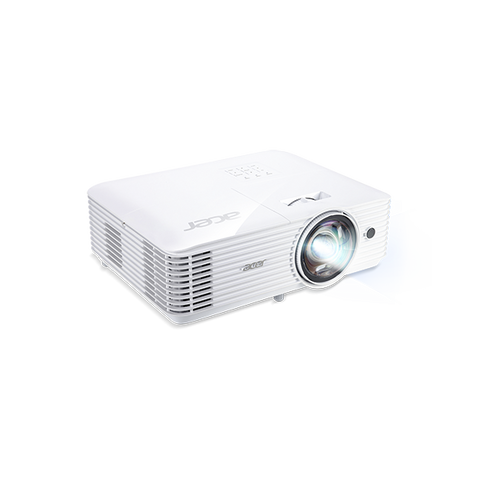Acer Education S1286HN Proiettore da soffitto 3500 ANSI lumen DLP XGA [1024x768] Bianco (S1286Hn DLP 3D XGA 3500lm 20000/1 HDMI RJ45 short throw 0.6 2.7kg EURO/UK Power EMEA)