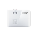 Acer Education S1286HN Proiettore da soffitto 3500 ANSI lumen DLP XGA [1024x768] Bianco (S1286Hn DLP 3D XGA 3500lm 20000/1 HDMI RJ45 short throw 0.6 2.7kg EURO/UK Power EMEA)