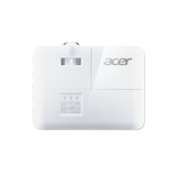 Acer Education S1286HN Proiettore da soffitto 3500 ANSI lumen DLP XGA [1024x768] Bianco (S1286Hn DLP 3D XGA 3500lm 20000/1 HDMI RJ45 short throw 0.6 2.7kg EURO/UK Power EMEA)