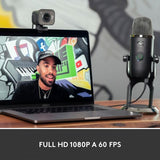 Logitech StreamCam (LOGITECH STREAMCAM COLOUR 1920X1080 1080,P AUDIO USB-C)