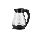 Adler AD 1274 B bollitore elettrico 1,7 L 2200 W Nero, Trasparente