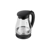 Adler AD 1274 B bollitore elettrico 1,7 L 2200 W Nero, Trasparente
