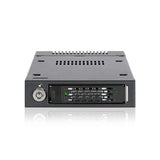 Icy Dock MB601M2K-1B contenitore di unità di archiviazione Alloggiamento SSD Nero