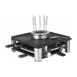WMF Lumero 61.3020.1009 griglia per raclette 8 persona(e) Nero, Acciaio inossidabile 1960 W