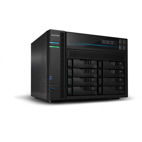 Asustor AS6508T server NAS e di archiviazione C3538 Collegamento ethernet LAN Tower Nero