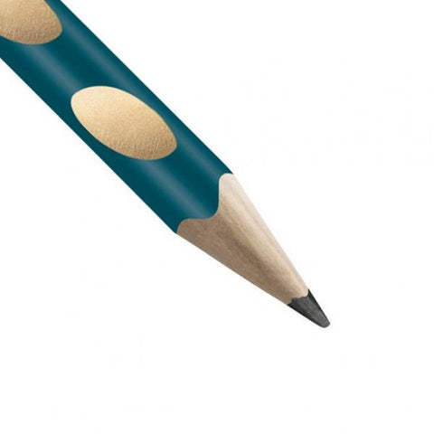 STABILO EASYGRAPH S HB MATITA ERGONOMICA TRIANGOLARE SOTTILE PER MANCINI CONF 6 Pz. NERO