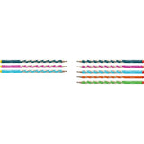 STABILO EASYGRAPH S HB MATITA ERGONOMICA TRIANGOLARE SOTTILE PER MANCINI CONF 6 Pz. NERO