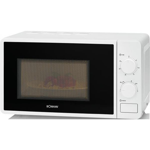 Bomann MW 6014 CB Superficie piana Solo microonde 20 L 700 W Bianco
