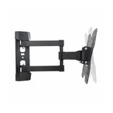 VULTECH BTV-D2342LITE SOPORTE PERSONAL A MURO INCLINABILE A 3 SNODI +3 -10 POR TV A SCHERMO PIATTO LED LCD PLASMA DA 23'' A 42'' VESA 200x200 200X100 100x100 NERO