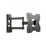 VULTECH BTV-D2342LITE SOPORTE PERSONAL A MURO INCLINABILE A 3 SNODI +3 -10 POR TV A SCHERMO PIATTO LED LCD PLASMA DA 23'' A 42'' VESA 200x200 200X100 100x100 NERO