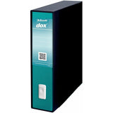 REXEL DOX 2 REGISTRATORE FORMATO PROTOCOLLO 285X350X80 MM COL. VERDE MARE CONF 6 PZ.