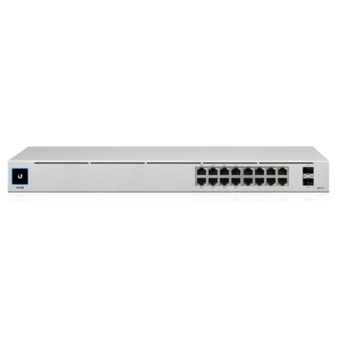 SWITCH 16P GIGABIT DI CUI 8P POE+ 2 P UPLINK UBIQUITI
