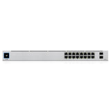 SWITCH 16P GIGABIT DI CUI 8P POE+ 2 P UPLINK UBIQUITI