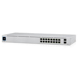 SWITCH 16P GIGABIT DI CUI 8P POE+ 2 P UPLINK UBIQUITI