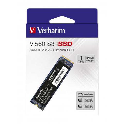 Verbatim Vi560 S3 M.2 SSD 1 TB (Verbatim Vi560 S3 - 1TB - SATA 6 Gb/s)