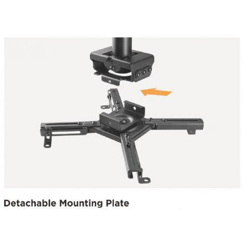 Vivolink VLMC350L-W supporto per proiettore Soffitto Bianco