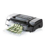 Domo DO331L macchina per sottovuoto -900 mbar Nero, Argento