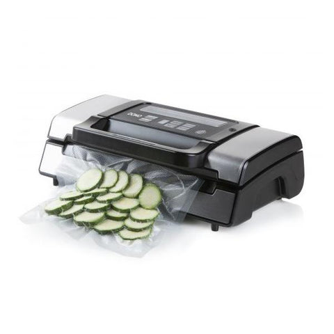 Domo DO331L macchina per sottovuoto -900 mbar Nero, Argento