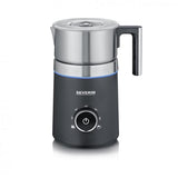 Severin SM 3586 montalatte Schiumatore per latte automatico Nero, Acciaio inossidabile