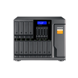 QNAP TL-D1600S contenitore di unit di archiviazione Box esterno HDD/SSD Nero, Grigio 2.5/3.5 (16-bay desktop SATA JBOD expansion unit with a QXP-1600eS PCIe SATA host card and 4 SFF-8088 to SFF-864