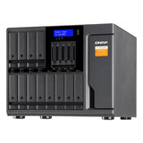 QNAP TL-D1600S contenitore di unit di archiviazione Box esterno HDD/SSD Nero, Grigio 2.5/3.5 (16-bay desktop SATA JBOD expansion unit with a QXP-1600eS PCIe SATA host card and 4 SFF-8088 to SFF-864