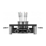 WMF Lumero 61.3020.1009 griglia per raclette 8 persona(e) 1960 W Nero, Acciaio inossidabile