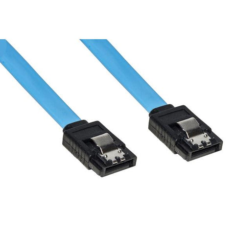 CAVO LINK SATA III CM 30 CONNETTORE CON CLIP BLOCCAGGIO IN METALLO