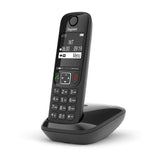Gigaset AS690 Telefono analogico/DECT Identificatore di chiamata Nero (As690 Analog/Dect Telephone - Caller Id Black - Warranty: 12M)