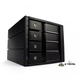Fantec BP-SA3141 3.5" Enclosure HDD Nero
