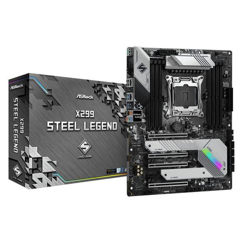 ASROCK X299 STEEL LEGEND SCHEDA MADRE FORM ATX CHIPSET INTEL X299 SOCKET LGA 2066