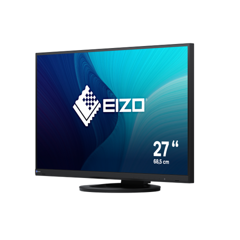 EIZO EV2760-BK 27" LED IPS FORMATO 16:9 CONTRASTO 1.000:1 1xHDMI 1xDVI 2xDISPLAY PORT 4xUSB COLORE NERO GARANZIA ITALIA