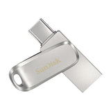 SANDISK ULTRA DUAL LUXE CHIAVETTA USB 256GB 2 IN 1 TIPO C/TIPO A 3.1 150MB/S SILVER