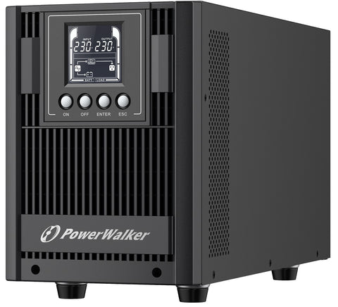PowerWalker VFI 2000 AT gruppo di continuit [UPS] Doppia conversione [online] 2 kVA 1800 W 4 presa[e] AC (VFI 2000 AT UPS 2000VA/1800W - Online UPS, Intelligent Slot, - HID driver, Easy to Connect