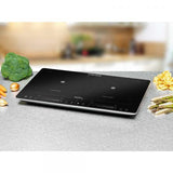 Rommelsbacher CT 3420/IN piano cottura Nero Superficie piana 56 cm Piano cottura a induzione 2 Fornello(i)