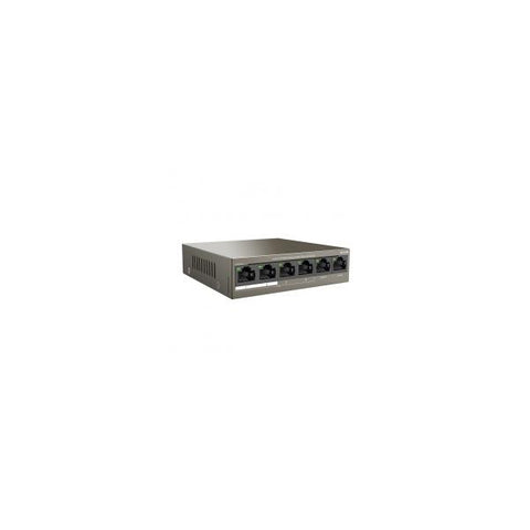 TENDA TEF1106P-4-63W SWITCH 6 PORTE 10/100 POE (4 PORTE DATI/ALIMENTAZIONE+2 PORTE DATI) 63W